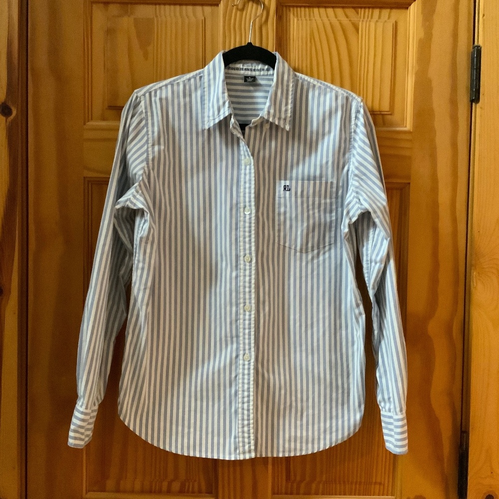 Ralph Lauren Button Down Striped Shirt